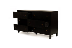 Audrey Chest Of Drawers - Black - Boho Bliss