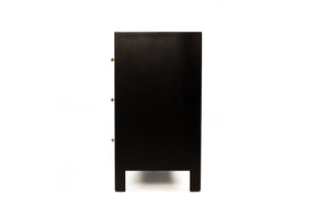 Audrey Chest Of Drawers - Black - Boho Bliss