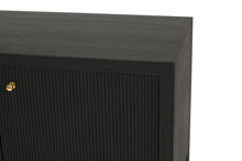 Load image into Gallery viewer, Audrey Entertainment Unit 2m Black - Boho Bliss