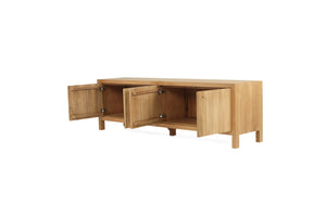 Audrey Entertainment Unit 2m Natural - Boho Bliss