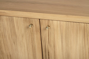Audrey Entertainment Unit 2m Natural - Boho Bliss