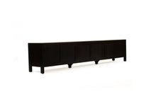 Load image into Gallery viewer, Audrey Entertainment Unit 3m Black - Boho Bliss