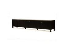Load image into Gallery viewer, Audrey Entertainment Unit 3m Black - Boho Bliss
