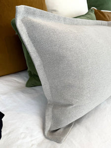 Audrey Long Lumbar Cushion Cover - Cocoa - Boho Bliss
