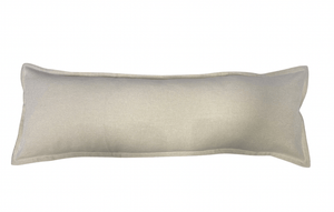 Audrey Long Lumbar Cushion Cover - Natural - Boho Bliss