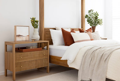 Audrey Nightstand - Natural - Boho Bliss