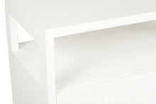 Load image into Gallery viewer, Audrey Nightstand - White - Boho Bliss