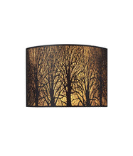 Load image into Gallery viewer, Autra Wall Light - Aged Bronze with Amber Lining - Boho Bliss