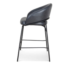 Load image into Gallery viewer, Autumn Bar Stool - Black - Boho Bliss