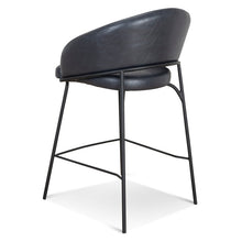 Load image into Gallery viewer, Autumn Bar Stool - Black - Boho Bliss