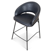 Load image into Gallery viewer, Autumn Bar Stool - Black - Boho Bliss