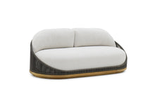 Load image into Gallery viewer, Avoca Outdoor 2 Seat Sofa - Ebony - Boho Bliss