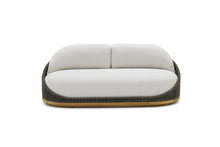 Load image into Gallery viewer, Avoca Outdoor 2 Seat Sofa - Ebony - Boho Bliss