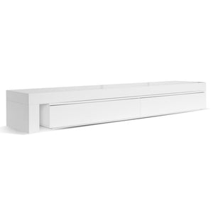 Axis Extendable Entertainment Unit - White Oak - Boho Bliss