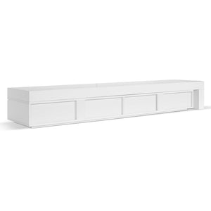 Axis Extendable Entertainment Unit - White Oak - Boho Bliss