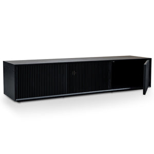 Bahasa Entertainment Unit - Black Veneer - Boho Bliss