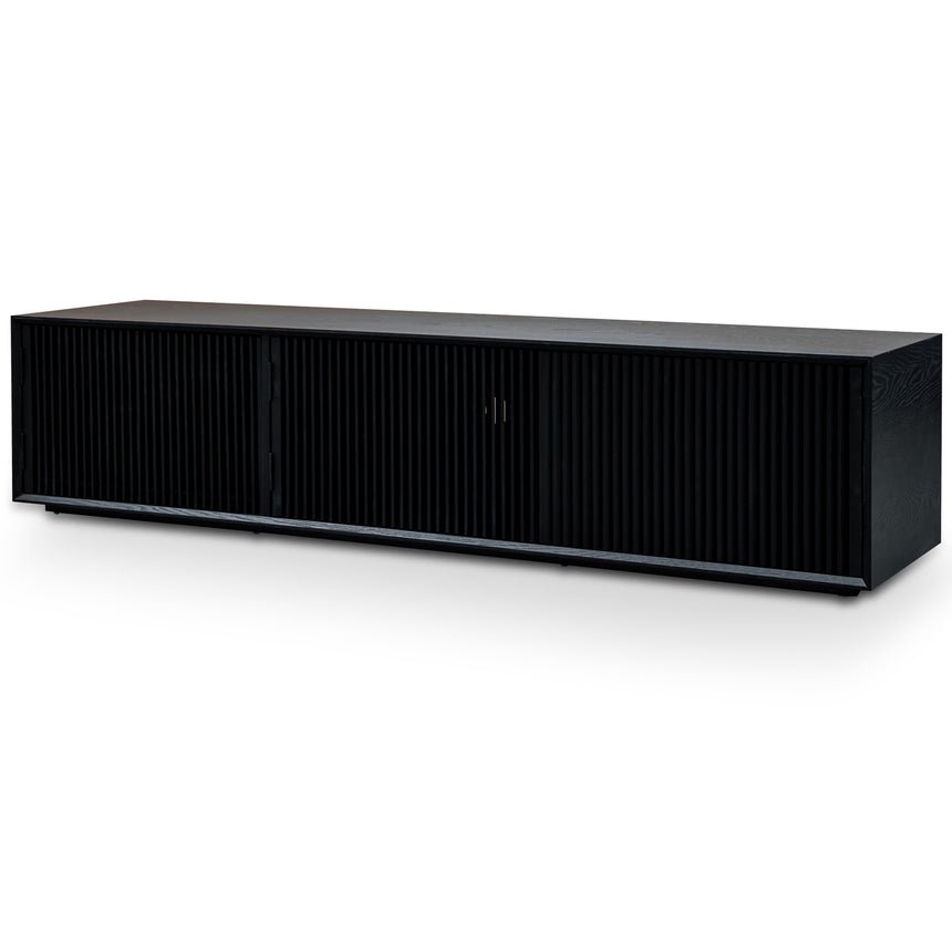 Bahasa Entertainment Unit - Black Veneer - Boho Bliss