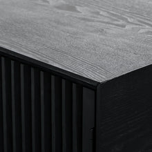 Load image into Gallery viewer, Bahasa Entertainment Unit - Black Veneer - Boho Bliss