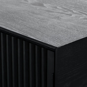 Bahasa Entertainment Unit - Black Veneer - Boho Bliss