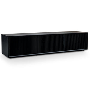 Bahasa Entertainment Unit - Black Veneer - Boho Bliss