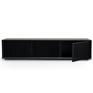 Bahasa Entertainment Unit - Black Veneer - Boho Bliss