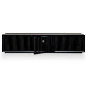 Bahasa Entertainment Unit - Black Veneer - Boho Bliss