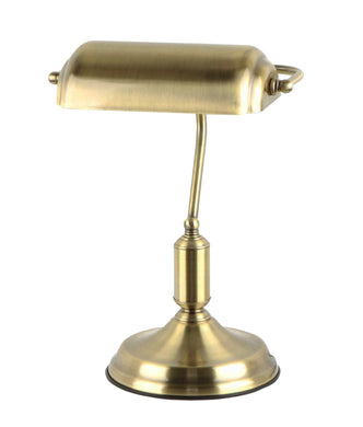 Banca Table Lamp - Antique Brass - Boho Bliss