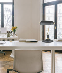 Banca Table Lamp - Matte Black - Boho Bliss
