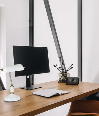 Banca Table Lamp - Matte White - Boho Bliss