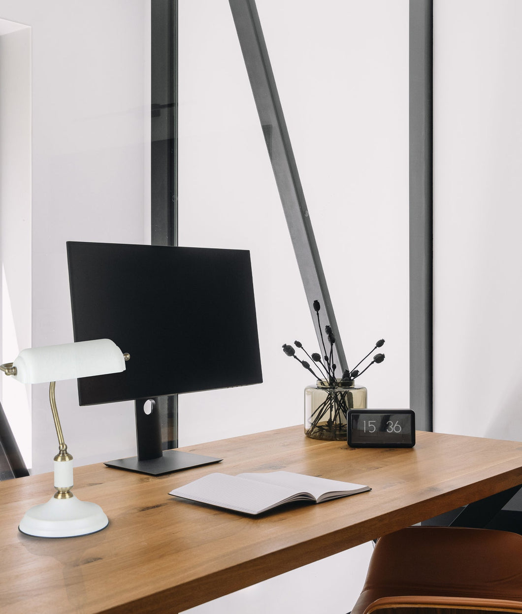 Banca Table Lamp - Matte White - Boho Bliss