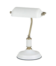 Load image into Gallery viewer, Banca Table Lamp - Matte White - Boho Bliss