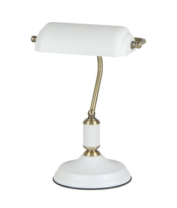 Banca Table Lamp - Matte White - Boho Bliss