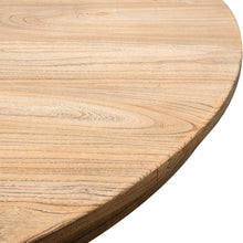 Load image into Gallery viewer, Banya 140cm Round Dining Table - Rustic Natural - Boho Bliss