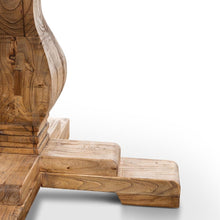 Load image into Gallery viewer, Banya 140cm Round Dining Table - Rustic Natural - Boho Bliss