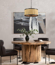 Load image into Gallery viewer, Baroque Pendant - Natural Oak/Rubbed Bronze - Boho Bliss