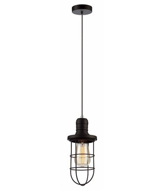 Beckband Pendant Light - Curved Cage - Boho Bliss