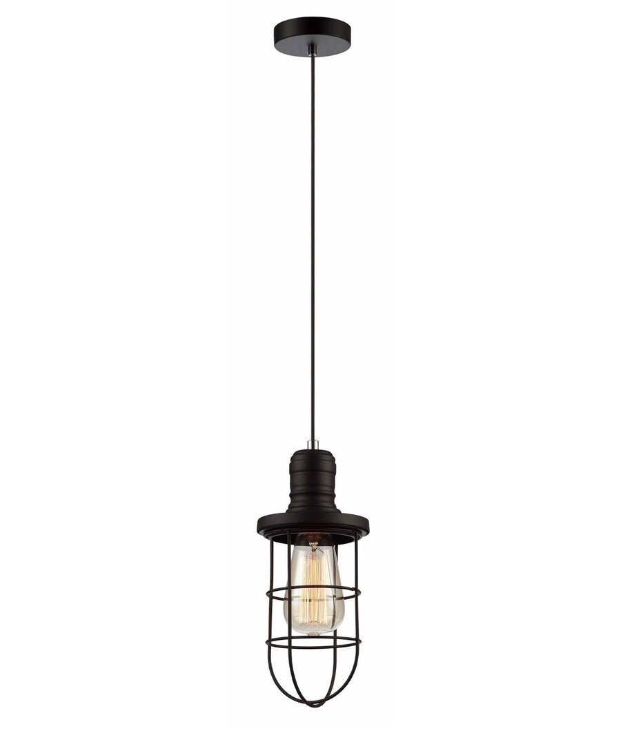Beckband Pendant Light - Curved Cage - Boho Bliss