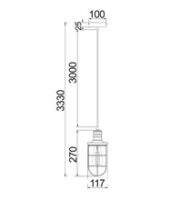 Load image into Gallery viewer, Beckband Pendant Light - Curved Cage - Boho Bliss