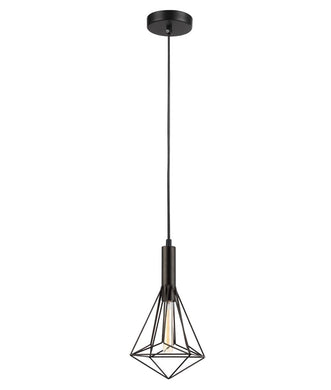 Beckband Pendant Light - Diamond Short Cage - Boho Bliss