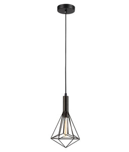 Beckband Pendant Light - Diamond Short Cage - Boho Bliss