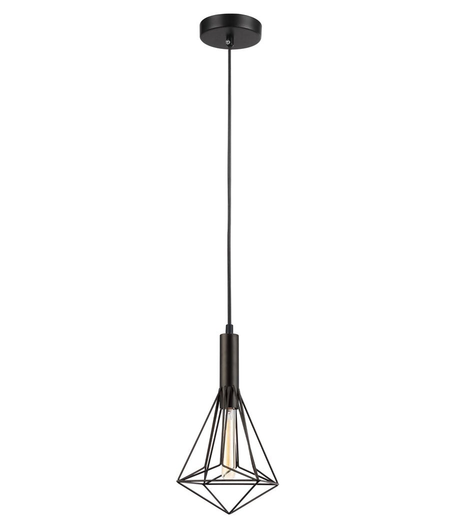Beckband Pendant Light - Diamond Short Cage - Boho Bliss
