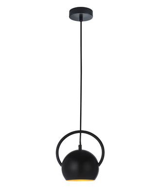 Bella Pendant - Matte Black - Boho Bliss