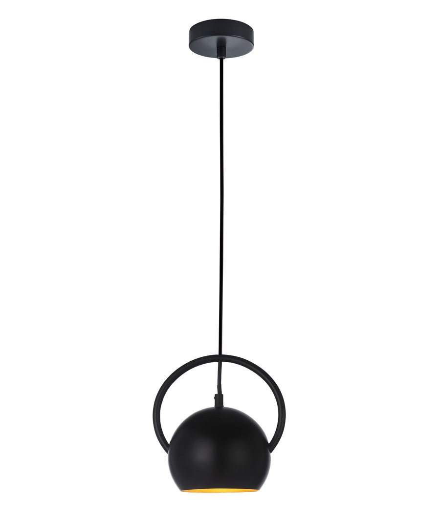 Bella Pendant - Matte Black - Boho Bliss