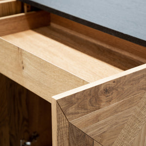 Bexley Wide Sideboard 1.6m - Natural - Boho Bliss