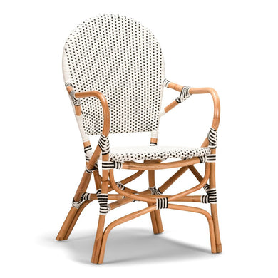 Bistro Chair - White/Black - Boho Bliss
