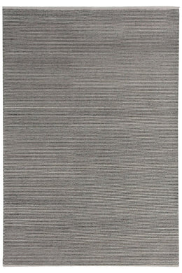 Bohemian Ribbed Rug 160x230 - Steel - Boho Bliss