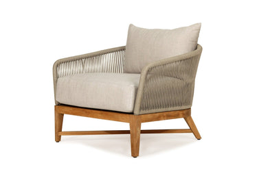Bronte Outdoor Sofa - Light Grey with 1 seat - Boho Bliss