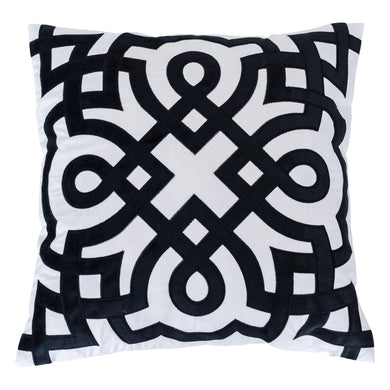 Byron Black Cushion Cover - Boho Bliss