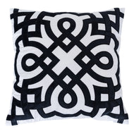Byron Black Cushion Cover - Boho Bliss