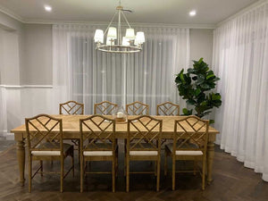 Byron Old Wood Dining Table - 220cm - Boho Bliss